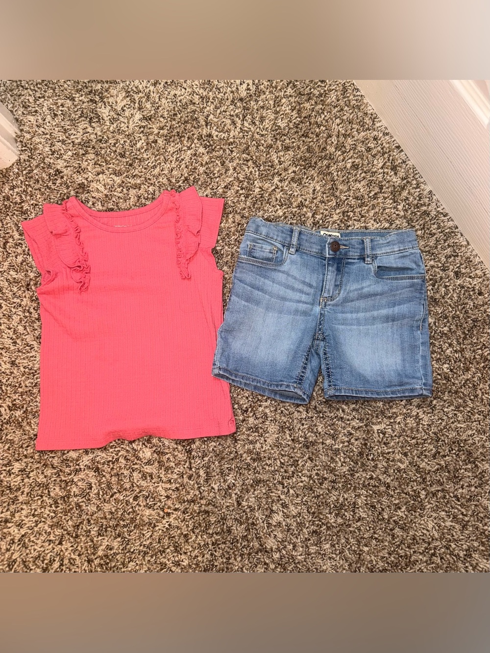 Toddler top and bottom set